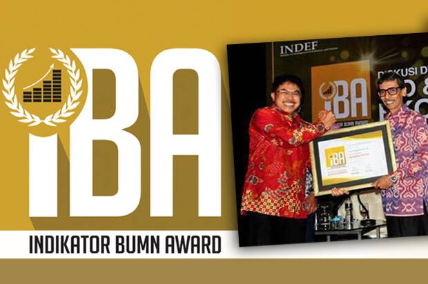 PTBA Sebagai Juara Umum 3 Indikator BUMN Award (IBA) 2015