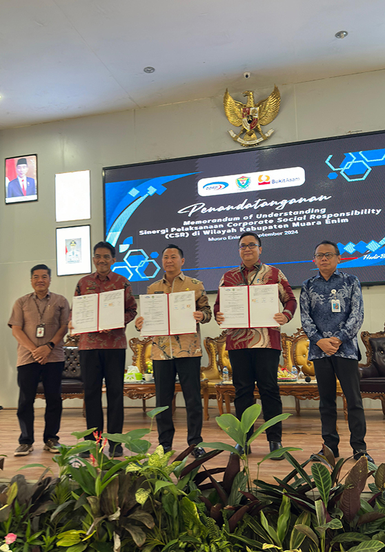 Sinergi Bukit Asam dengan BPKP Sumsel dan Pemkab Tingkatkan Akuntabilitas Program CSR